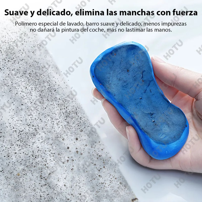 Hotu Barra Arcilla Descontaminante Auto Pack 6x100g Limpieza Efectiva