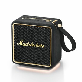 MADDECKERS MG II Bluetooth Speaker 40W DSP Sound Processing 3 EQ Modes RGB Illumination IP67 Waterproof and Dustproof Up to 17 Hours Playback Bass Boost TWS Stereo Pairing MicroSD/USB/AUX Support