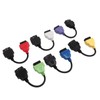 OBDII Car Adaptor Cable 6 Pcs For MultiECUScan Adapter Cable