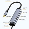 xiwai Adaptador multipuerto USB 3.0 HUB tipo C USB-C a