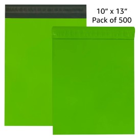 UBmove Colored Poly Mailers Pack of: (Green, 10" x 13" pack of 500) Be creative with your packaging with Colored mailers