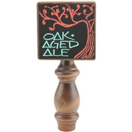 Tap Board Black Dry Erase Tap Handle