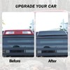 LLKUANG 3rd Brake Light Third High-Position Center Blackened Shell Cover