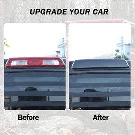 LLKUANG 3rd Brake Light Third High-Position Center Blackened Shell Cover for Toyota Tundra 2014-2021