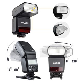 GODOX TT350S TTL Camera Flash GN36 1/8000s HSS Mini Flash Speedlight for Sony Mirrorless Cameras (TT350S)