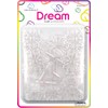 Dream World Self Hinge Barrette Daisy Clear 12 Piece Pack
