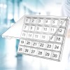 Organizador Medicamento Pastillero Mensual Dia Tarde Noche F