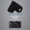 MegaGear Neoprene Case Compatible with Sony Alpha A6600 (18-135mm) -