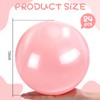 MiniInflat 24 Pcs Inflatable Beach Balls Bulk Macaron Color Jumbo
