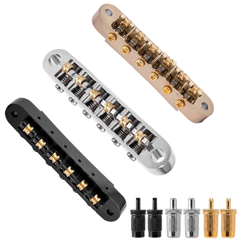 Guitar Roller Saddle Bridge Guitar Saddles Professional Saddle Bridge for