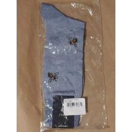Punto Dress Socks Wasp Hive Nest Bee Blue Egyptian Cotton Fashion Mens 10-13