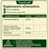 NAD+ Nicotinamida Ribosa y Resveratrol, 80 Cápsulas