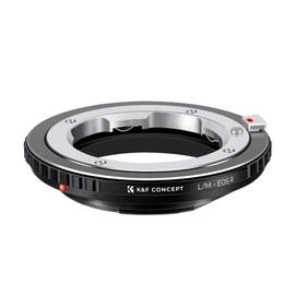 K&F Concept Mount Adapter, Leica M, RF Mount, Convert, L/M-EOS R, Leica M Lens to Canon EOS R Camera, Infinity, High Precision