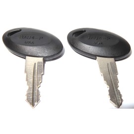 Ilco Bauer Camper RV Keys Cut to Your Number (701-730) - Two Working Trailer Keys - Owner Verification Required (702)