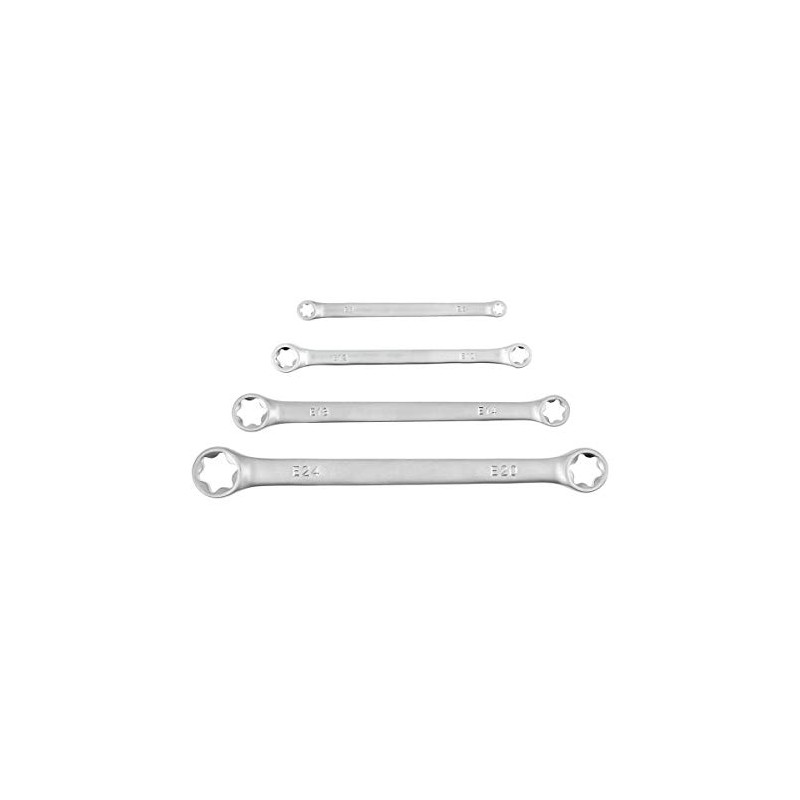 Högert Technik, HT1W590 Torx Ring Spanner Set E6 - E24