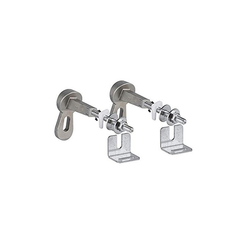 GROHE Rapid SL Xtra Wall Brackets, Flexible Placing Chrome 38733000