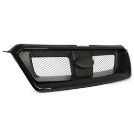 KUAFU Upper Grille Compatible with 2013-2015 Subaru XV Crosstrek 16-17 Crosstrek 12-16 Subaru Impreza Replacement for 91122FJ020 SU1200151 Front Bumper Grill Plastic(ABS) Black