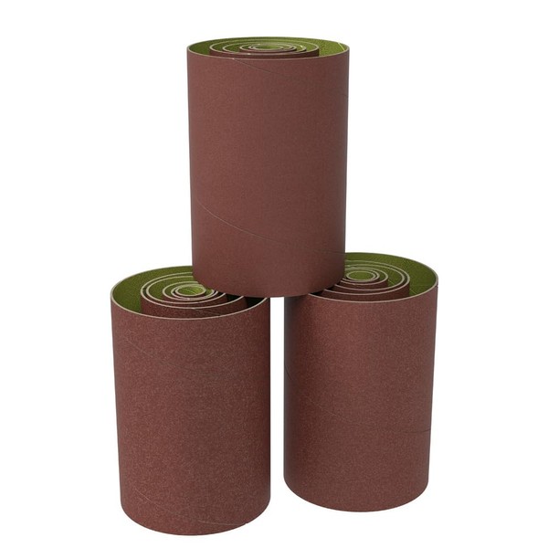 NXTUL 4.5” Assorted Sanding Sleeve Kit | 18-Piece Sleeve set contains 3”, 2”, 1.5”, 1” .75”.5" Sleeves | Sanding Grades include 80, 120 and 240 Grit