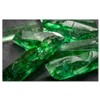 1x Green Ballpoint Pen (Photo Insert) - Green Emerald Stone