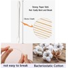 800 Pieces Cotton Swabs, Double Precision Tips with Paper Stick,