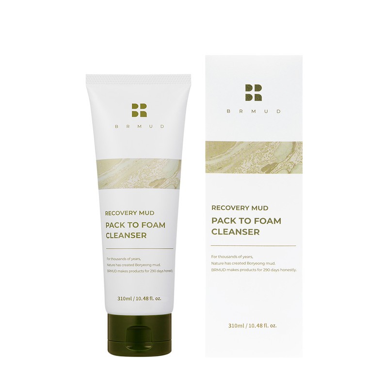 BRMUD [ATEEZ PICK] BRMUD Relief Mud Pack To Foam Cleanser