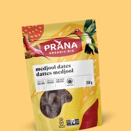 Prana – Organic Medjool Dates | Ultimate Fruit Experience | Source of Fibre | Non-GMO, Gluten Free, Vegan Snack | 250g