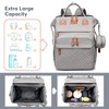 JKJRJJ Diaper Bag Backpack with Changing Station, Large Diaper Bag