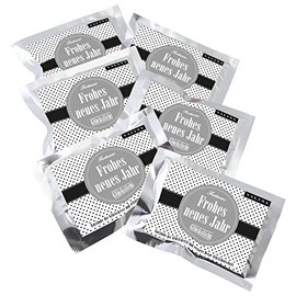 Valina Fortunas Lucky Light / Dots / White / Happy New Year / Pack of 6