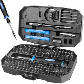 KIROGILY Juego de Desarmadores, Kit de Desarmadores para PC 154 en 1