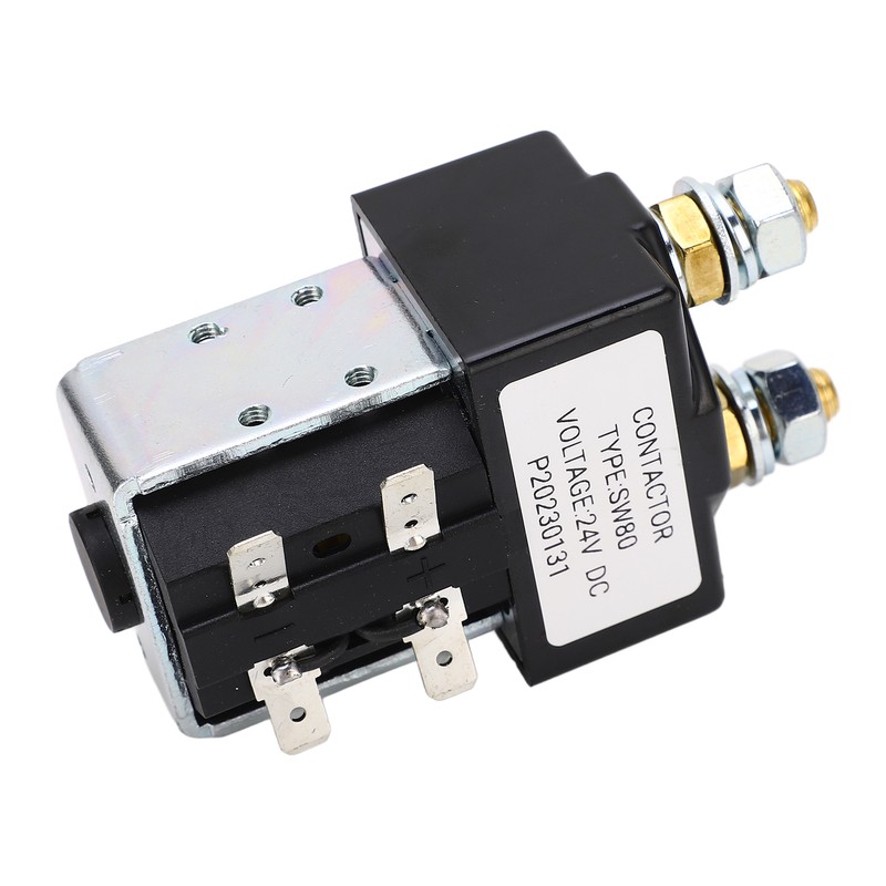 24V Contactor Relay Metal Alloy 100A High Performance Replacement for