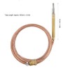 Gas Stove Thermocouple Kit, Temperature Sensing Probe with 5 Nut