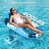 2 Pack Pool Floats Adult Heavy Duty, Inflatable Pool Lounger