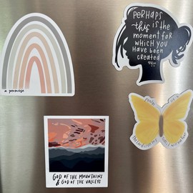 Swaygirls faith magnets | Religious magnets | Christian fridge magnets | Bible verse quote magnets | God of the hills and valleys