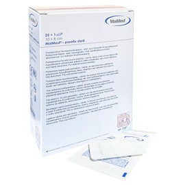 HansaGT Medical HansaGT Medical Steril Wundpflaster 10x8cm, Steriler Wundverband, Pflaster Sensitiv Selbstklebend Sch1tzt bei Schnittwunden & Kratzern Wundverband zur ?u?eren Einzeln verpackt 25 St1ck