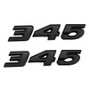 Pair Set 345 Passenger & Driver Side Emblems 3D Badge