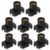 PATIKIL E12 Base LED Bulb Lamp Holder, 8 Pcs Heat