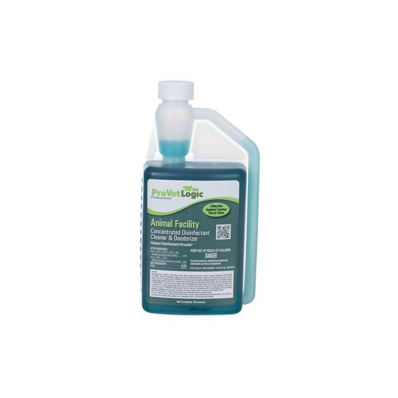 ProVetLogic Animal Facility Disinfectant Cleaner & Deodorizer (Concentrated) - 32oz