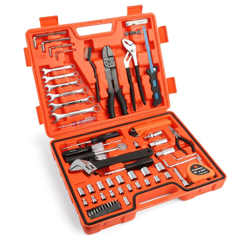 GreatNeck MS125 125 Piece Marine Tool Set, Complete With High