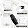 TUZAZO 2 Oz Plastic Container Jars with Lids BPA Free,