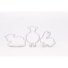 Krifka Formina Sheep Standing, Sheep, Rabbit, Set of 3 Easter
