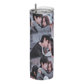 Termo Skinny Café 20 Oz K-drama True Beauty #46