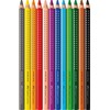 FABER-CASTELL 205276 Jumbo Colouring Pencils Set 18 Pieces Including 6