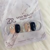 Next day delivery⭐V-cut stone gorgeous nails⭐ / 다음날발송⭐브이컷스톤 화려한네일⭐