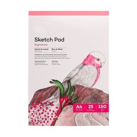 25 Sheets Sketch Paper Pad, A4 A5 150 GSM Sketch Book Students Adults Drawing Painting Beginners Thicken Craft Doodle Draft Paper Suitable for Pencils Charcoal Mixed Media