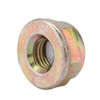 TOPINCN M10X1.25 Flange Nut, Metal Universal Left Hand Thread Blade
