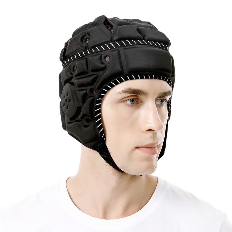 Topeter Rugby Protective Gear with Reflective Strips, Protective Soft Shell