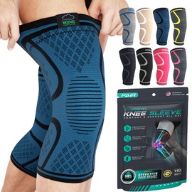 MODVEL Medical Knee Support Set for Men and Women, Breathable Knee Support, Size XXXL
