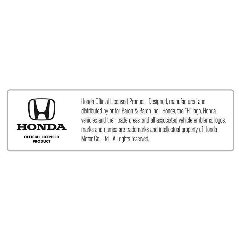 Honda Type R UV Plastic License Plate Frame