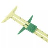 SciencePurchase 5-in-1 Sewing Craft Ruler T-Gauge, Seam Allowance, Button Spacer,