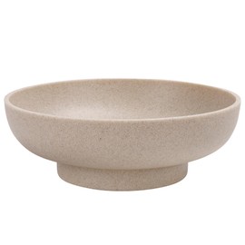 YMXYJM YMXYJM Large Decorative Bowl, Modern Handicraft Resin Bowls for Home Decor, Decorative Fruit Bowl for Kitchen Counter, Stylish Key Bowl for Entry Table, Artificial Stone Resin Beige